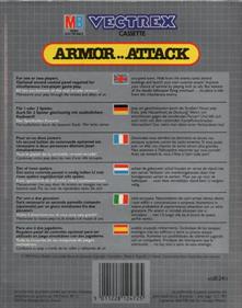 Armor Attack - Box - Back Image