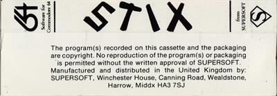 Kwixx - Box - Back Image
