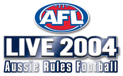 AFL Live 2004: Aussie Rules Football - Clear Logo Image