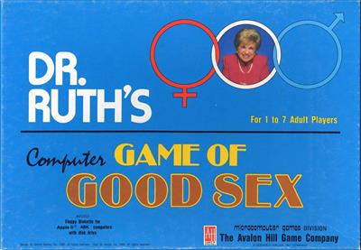 Dr. Ruth's Computer Game of Good Sex - Box - Front Image