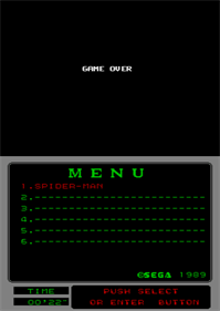 Spider-Man vs The Kingpin - Screenshot - Game Over Image