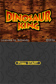 Dinosaur King - Screenshot - Game Title Image