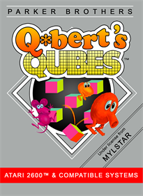 Q*bert's Qubes - Box - Front - Reconstructed