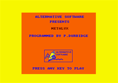Metalyx  - Screenshot - Game Title Image