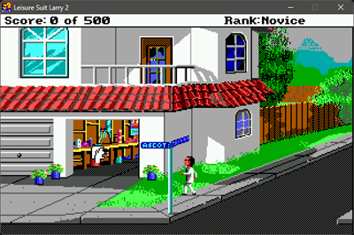 Leisure Suit Larry 2 Point and Click - Screenshot - Gameplay Image