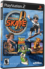 Disney's Extreme Skate Adventure - Box - 3D Image