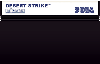 Desert Strike - Cart - Front Image