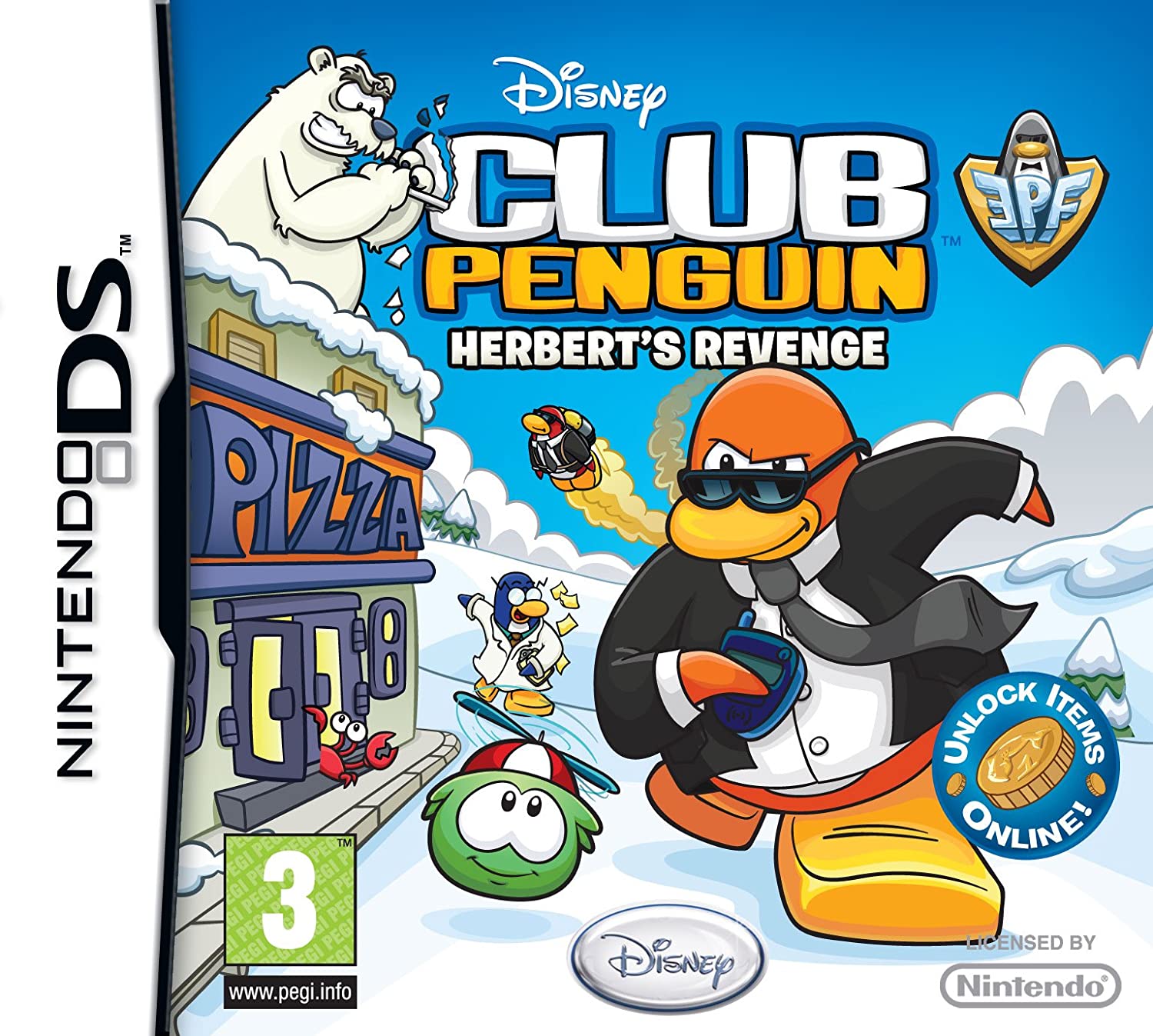 Club Penguin: Herbert's Revenge Force Nintendo DS Video -  Sweden