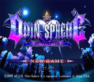 Odin Sphere - Screenshot - Game Select