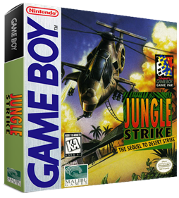 Jungle Strike: The Sequel to Desert Strike - Box - 3D Image