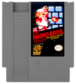Super Mario Bros. - Cart - Front Image