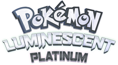 Pokémon Luminescent Platinum - Clear Logo Image