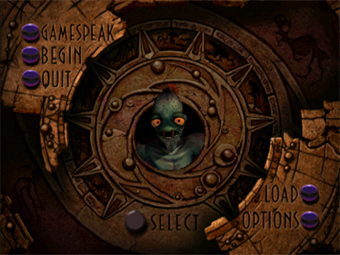 Oddworld: Abe's Oddysee - Screenshot - Game Title Image