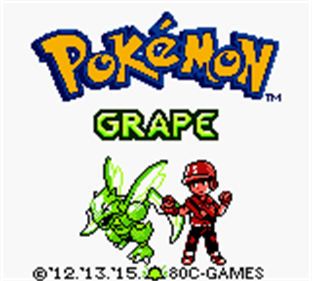 Pokémon Grape - Screenshot - Game Title Image