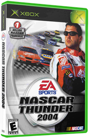 NASCAR Thunder 2004 - Box - 3D Image