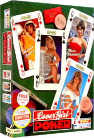 Cover Girl Strip Poker - Box - 3D Image
