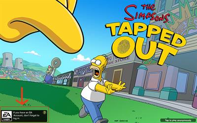 The Simpsons: Tapped Out - Screenshot - Game Title Image