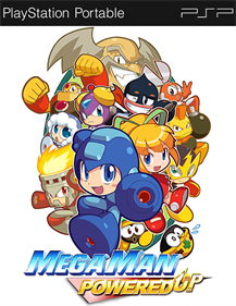 Mega Man Powered Up - Fanart - Box - Front Image