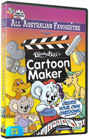 Blinky Bill's Cartoon Maker - Box - 3D Image