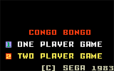 Congo Bongo - Screenshot - Game Title Image