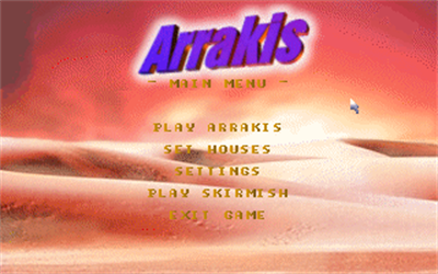 Arrakis - Screenshot - Game Title Image