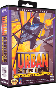 Urban Strike: The Sequel to Jungle Strike - Box - 3D Image