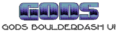 Gods Boulder Dash 6 - Clear Logo Image
