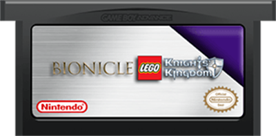 2 Games in 1: LEGO Knights' Kingdom + LEGO Bionicle - Fanart - Cart - Front