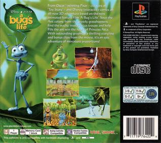 Disney-Pixar A Bug's Life - Box - Back Image