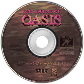 The Legend of Oasis - Disc Image