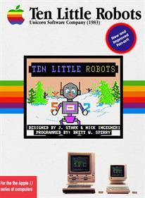 Ten Little Robots - Box - Front Image