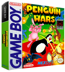 Penguin Wars - Box - 3D Image