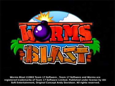Worms Blast - Screenshot - Game Title Image