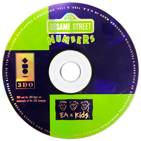 Sesame Street: Numbers - Disc Image