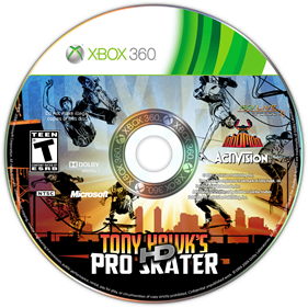 Tony Hawk's Pro Skater HD - Fanart - Disc Image