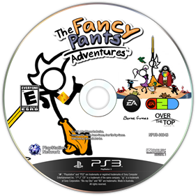The Fancy Pants Adventures - Fanart - Disc Image