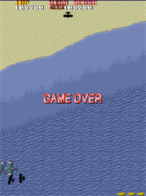 Sky Shark - Screenshot - Game Over Image