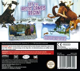 Ice Age: Continental Drift: Arctic Games - Box - Back Image