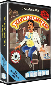 Technician Ted: The Mega-Mix - Box - 3D Image