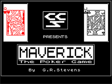 Maverick: The Poker Game - Screenshot - Game Title Image