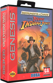 Instruments of Chaos ....starring Young Indiana Jones - Box - 3D Image
