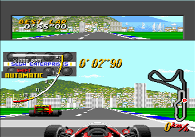 Super Monaco GP - Screenshot - Gameplay Image