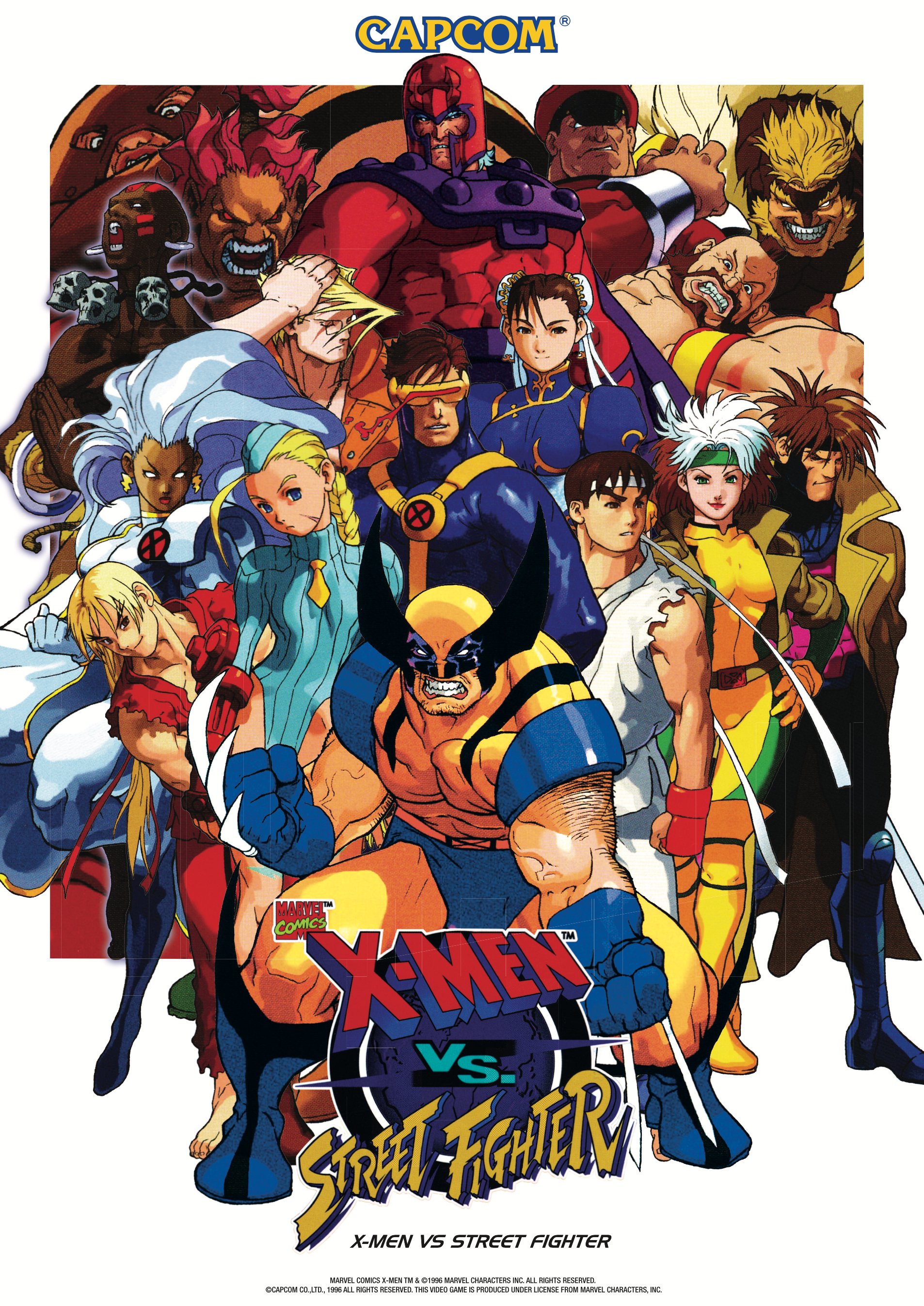 Marvel Super Heroes vs. Street Fighter, Marvel Database