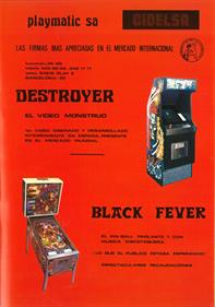 Destroyer (Cidelsa) - Advertisement Flyer - Front Image