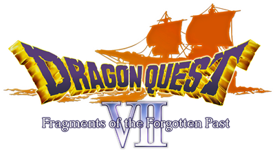 Dragon Quest VII: Fragments of the Forgotten Past - Clear Logo Image