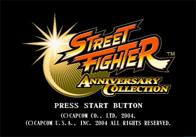 Street Fighter Anniversary Collection - Screenshot - Game Title Image