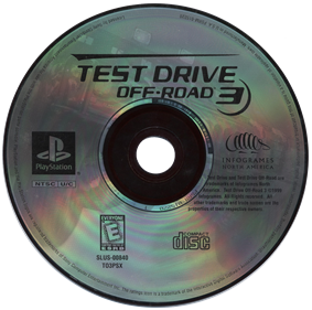 Test Drive: Off-Road 3 - Disc Image