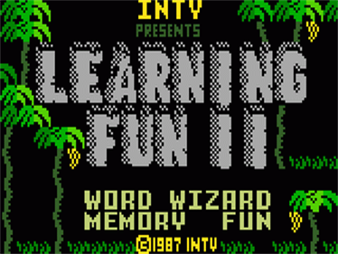 Learning Fun II - Screenshot - Game Title Image