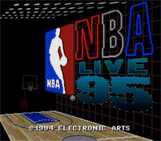 NBA Live 95 - Screenshot - Game Title Image