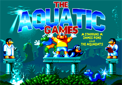 The Aquatic Games Starring James Pond and the Aquabats - Screenshot - Game Title Image